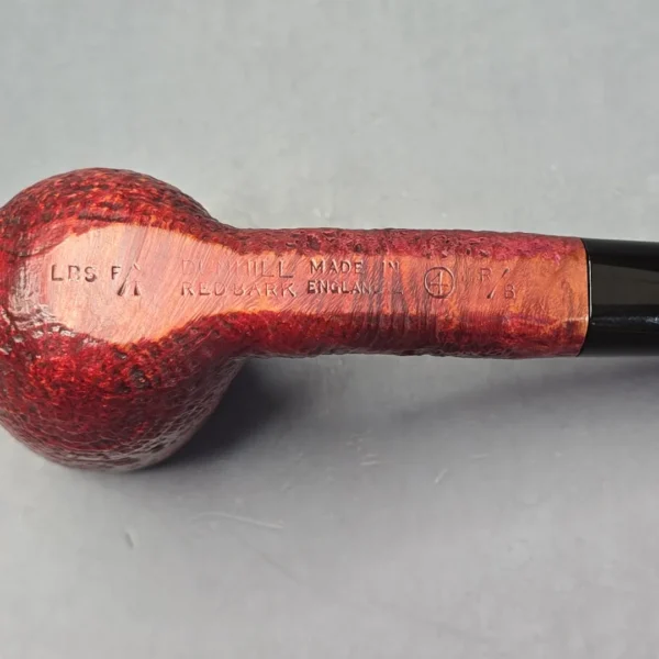 Dunhill 1972 (First Year) Red Bark LBS Sandblasted Billiard Estate Briar Pipe, English Estates - Image 10