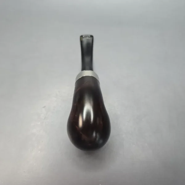 Peterson Army Filter XL90 Smooth Bent Billiard w/ Nickel Briar Pipe, New, 9mm - Image 9