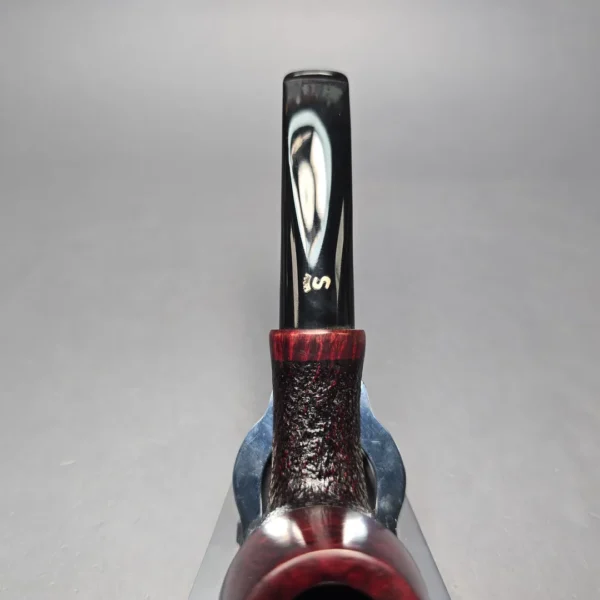 Stanwell 2008 Pipe of the Year Partially Sandblasted Rhodesian Estate Briar Pipe, Unsmoked - Image 8