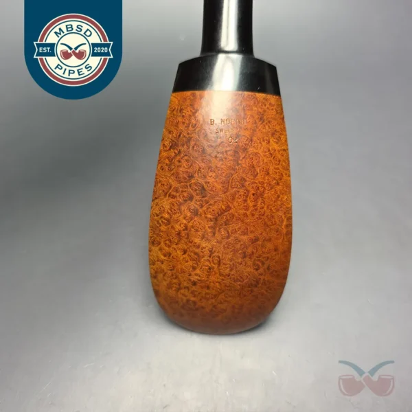 Bo Nordh 2002 Smooth Ramses Estate Briar Pipe, Other Estates - Image 6