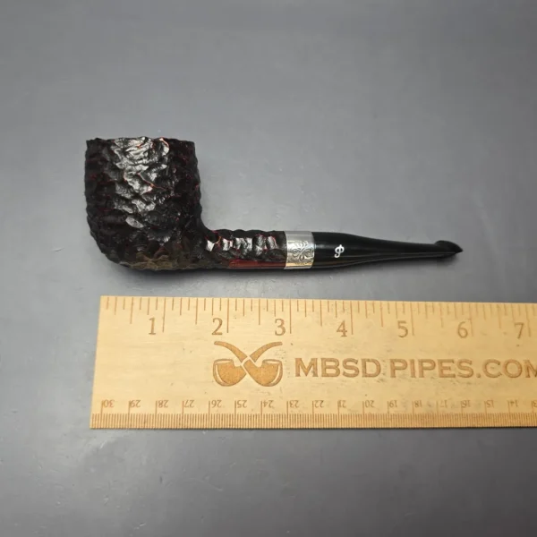 Peterson 2025 St Patrick's Day 2025 605 Rusticated Pot with Silver (Unsmoked Estate) - Image 11