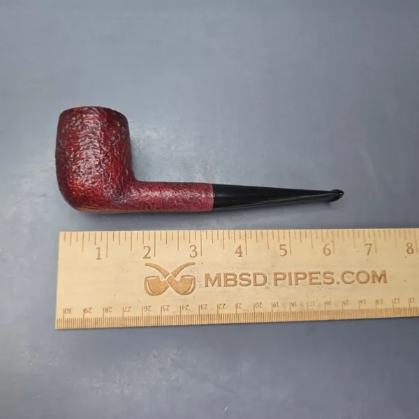 Dunhill 1972 (First Year) Red Bark LBS Sandblasted Billiard Estate Briar Pipe, English Estates - Image 11