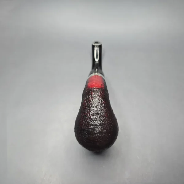 Peterson House Pipe Sandblasted Oom Paul with Silver (New) - Image 10