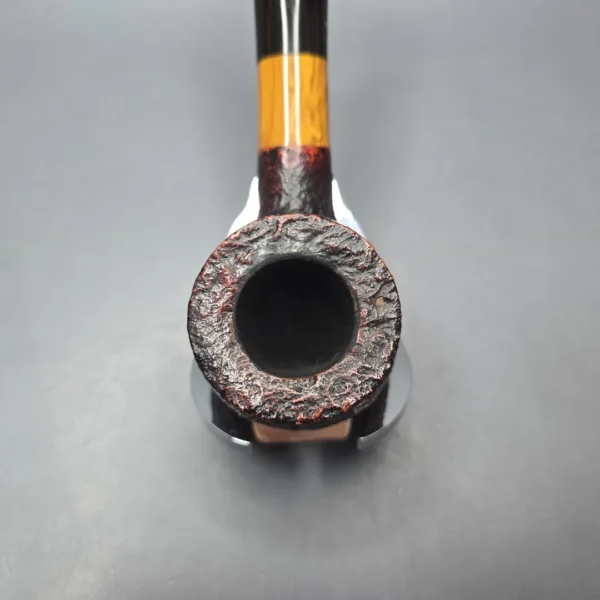 Stanwell (c.1980s) Buffalo 11 Sandblasted Pot Estate Briar Pipe, Danish Estates, 9mm - Image 7