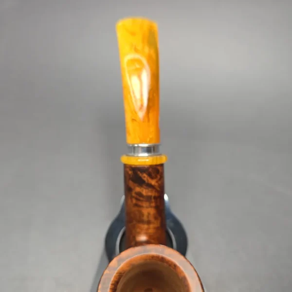 Chacom Montmarte 43 Smooth Bent Billiard Estate Briar Pipe Unsmoked - Image 8
