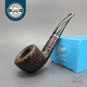 Rossi Sera 8316 Rusticated Pot Briar Pipe, New, 6mm