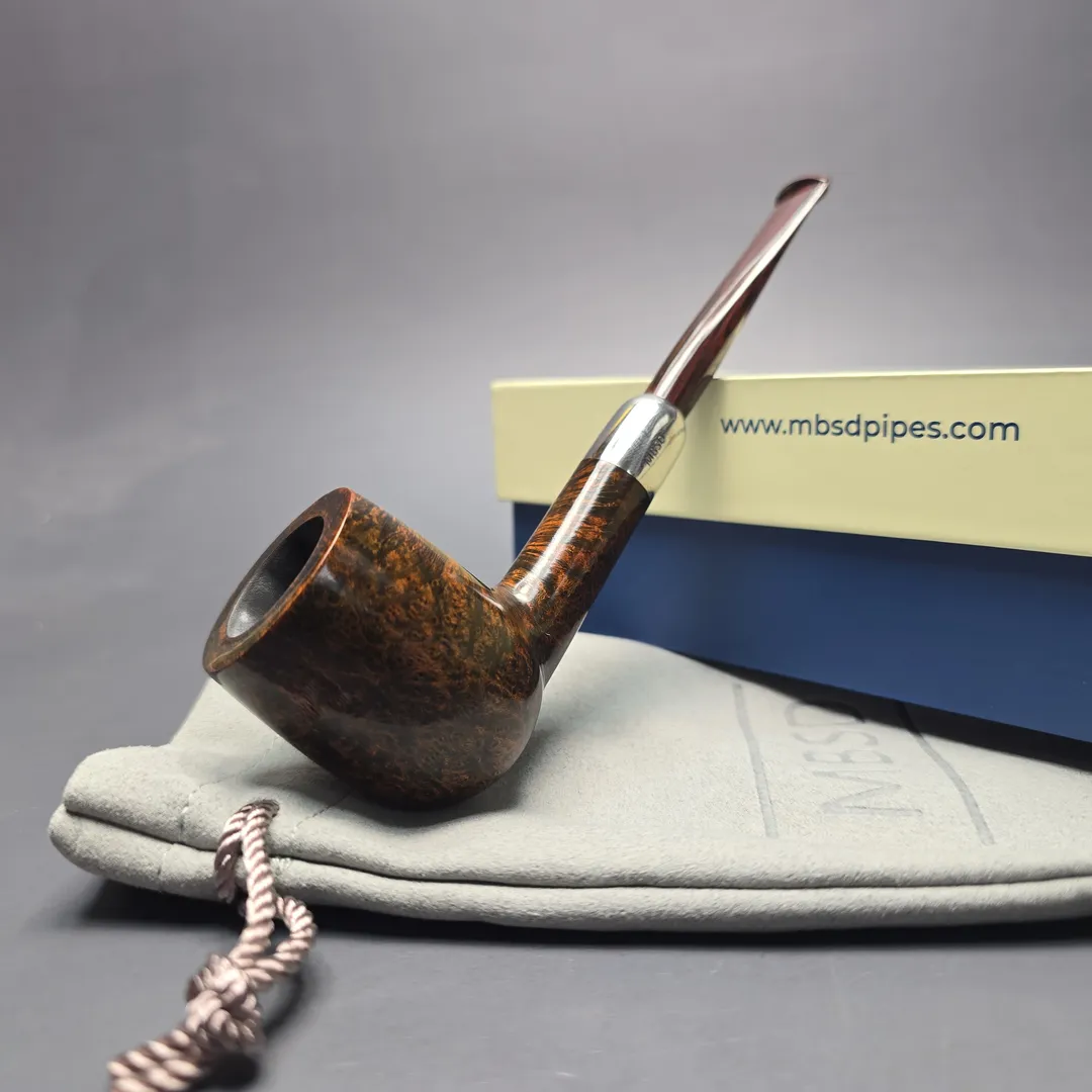 MBSD Briars Timeless Traditions 1 Smooth Billiard with Silver (New) - Image 2
