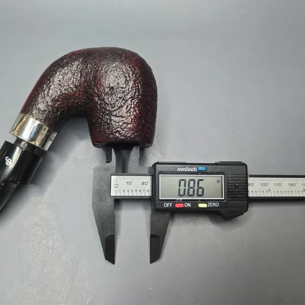 Peterson House Pipe Sandblasted Oom Paul with Silver (New) - Image 13