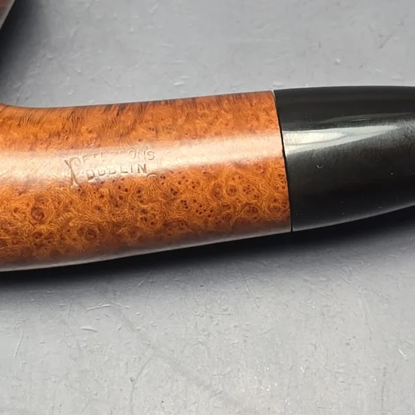 Peterson Pre-Republic (c.1947-9) 2 Magnum Smooth Bent Billiard Estate Briar Pipe, Irish Estates - Image 8