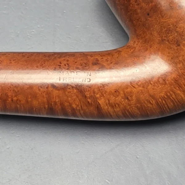 Peterson Pre-Republic (c.1947-9) 2 Magnum Smooth Bent Billiard Estate Briar Pipe, Irish Estates - Image 9