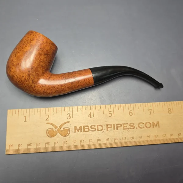 Peterson Pre-Republic (c.1947-9) 2 Magnum Smooth Bent Billiard Estate Briar Pipe, Irish Estates - Image 15