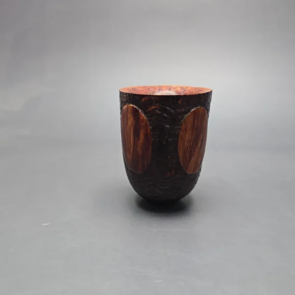 GBD Pre-1980s Collector Fantasy 9589 Partially Sandblasted Dublin Estate Briar Pipe, English Estates - Image 3