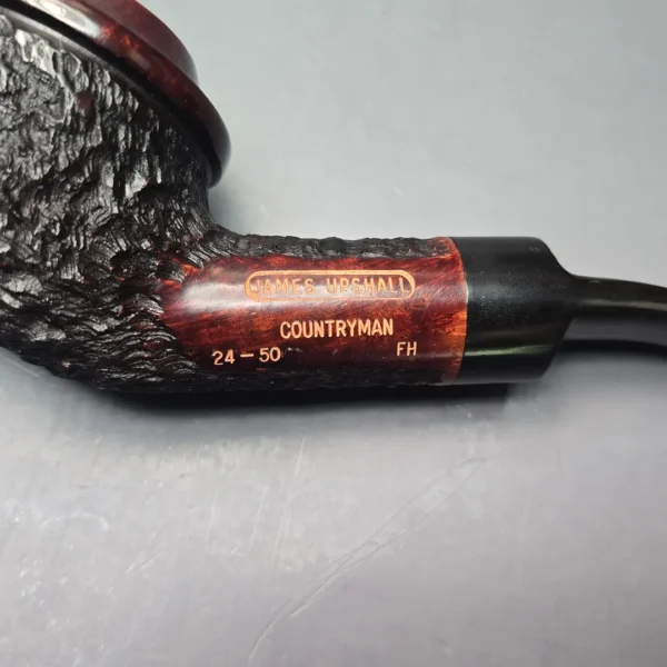 James Upshall Limited Edition Countryman Rhodesian Estate Briar Pipe, Unsmoked - Image 10