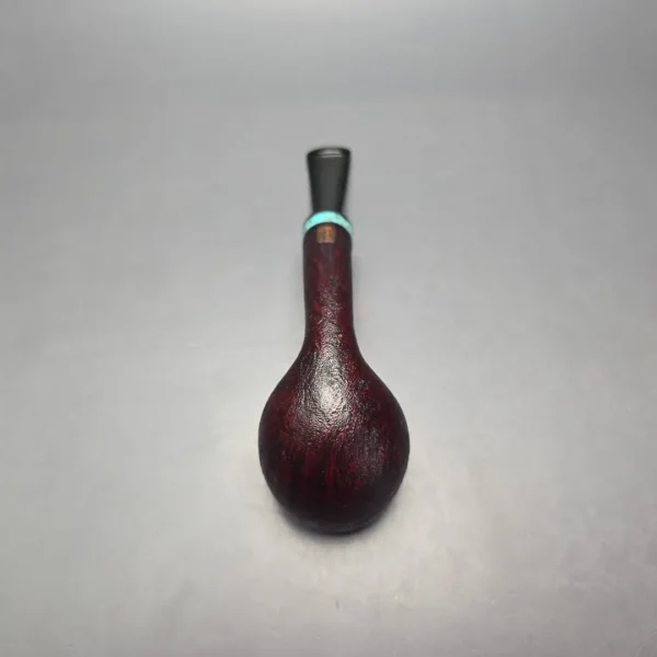 Eclesias Pipes "Moonblast" Sandblasted Egg Handmade Briar Pipe, New - Image 6
