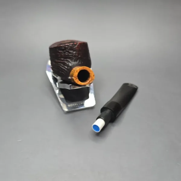 Stanwell (c.1980s) Buffalo 11 Sandblasted Pot Estate Briar Pipe, Danish Estates, 9mm - Image 14