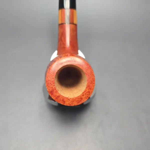 Viprati 2012 VIP Limited Edition Smooth Zulu w/ Cocobolo Estate Briar Pipe, Unsmoked - Image 8