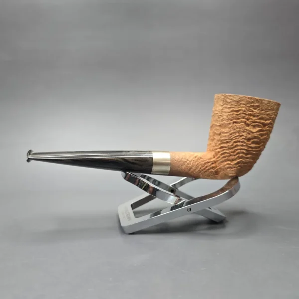 Pipe Tristan Natural Sandblasted Dublin with Silver (New) - Image 4