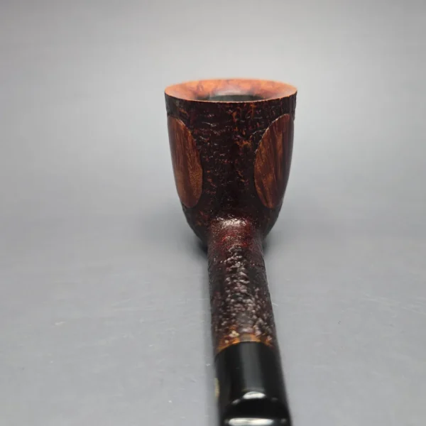 GBD Pre-1980s Collector Fantasy 9589 Partially Sandblasted Dublin Estate Briar Pipe, English Estates - Image 6