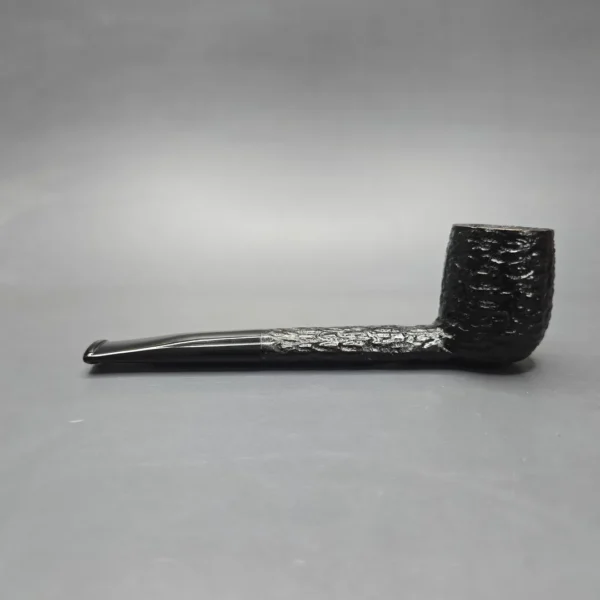 Rossi Mezzanotte 8801 Rusticated Canadian Briar Pipe, New - Image 4
