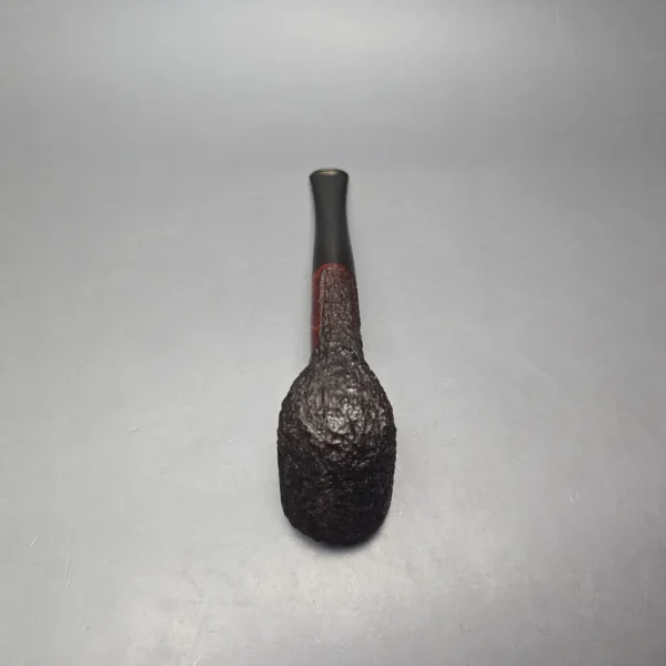 James Upshall Bark Group 6 Rusticated Dublin Estate Briar Pipe, Unsmoked - Image 10