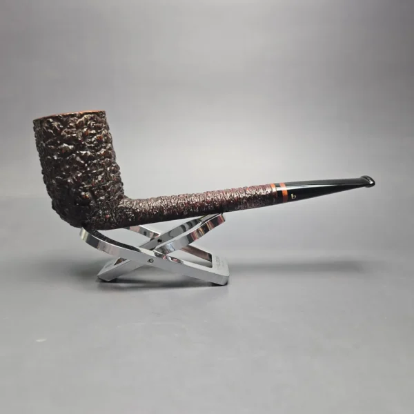 Paolo Becker (c.1980s-1990s) Partially Rusticated Canadian Estate Briar Pipe, Italian Estates - Image 13