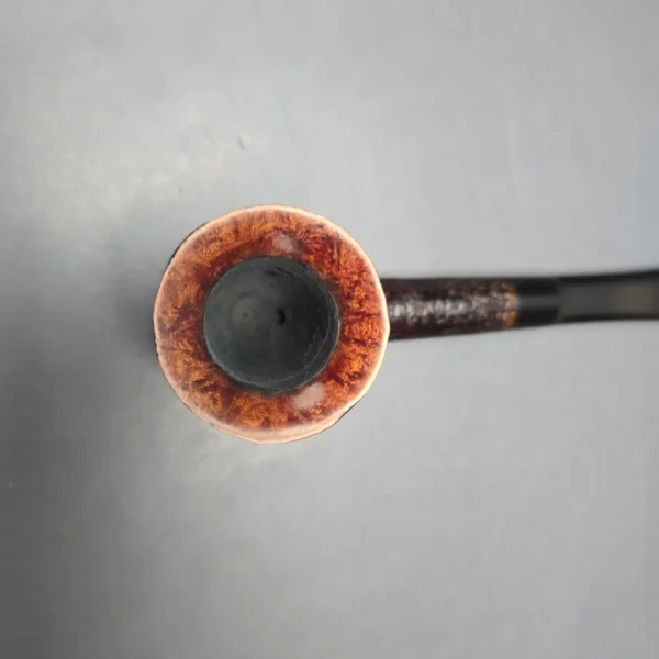 GBD Pre-1980s Collector Fantasy 9589 Partially Sandblasted Dublin Estate Briar Pipe, English Estates - Image 7