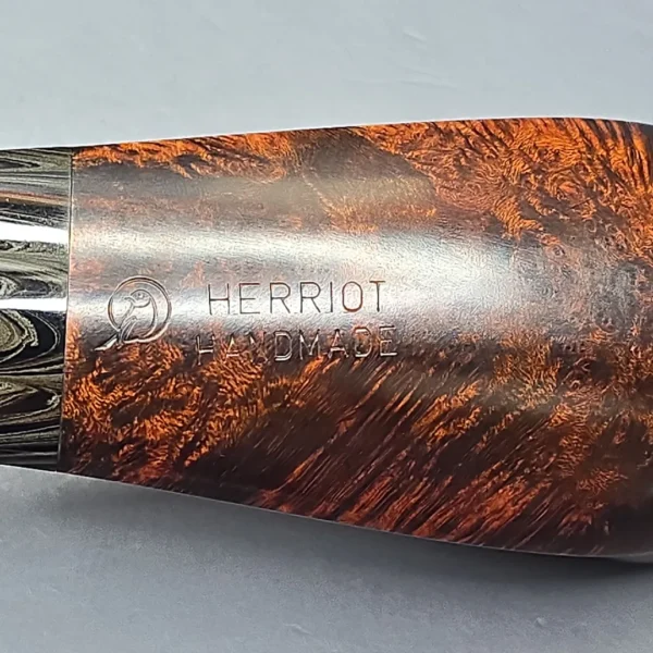Herriot Pipes Smooth Eskimo Handmade Briar Pipe, New - Image 11