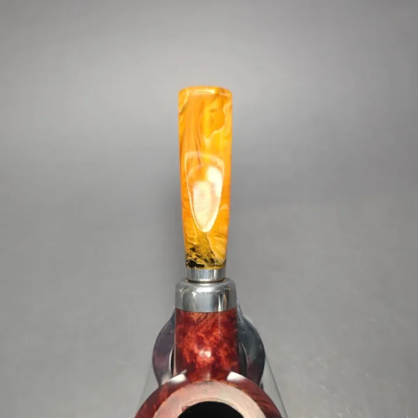 Molina Ambra 103 Smooth Rhodesian Briar Pipe, New, 9mm - Image 8