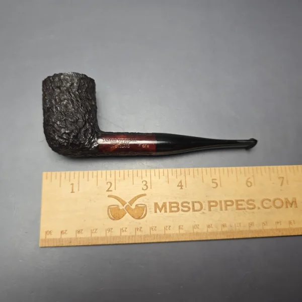 James Upshall Bark Group 6 Rusticated Dublin Estate Briar Pipe, Unsmoked - Image 12