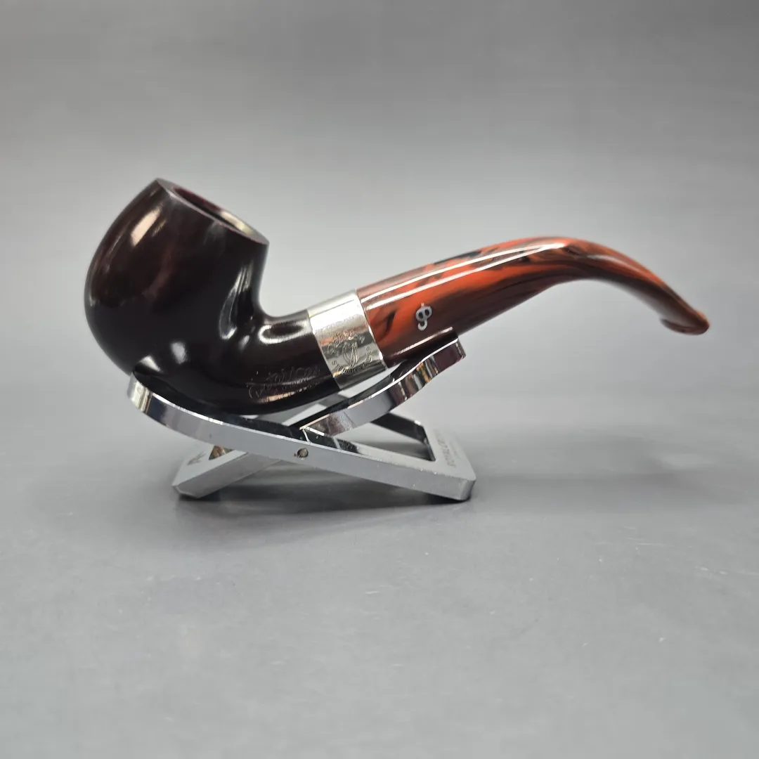 Peterson Irish Harp 230 Smooth Bent Billiard with Silver (New) - Image 2