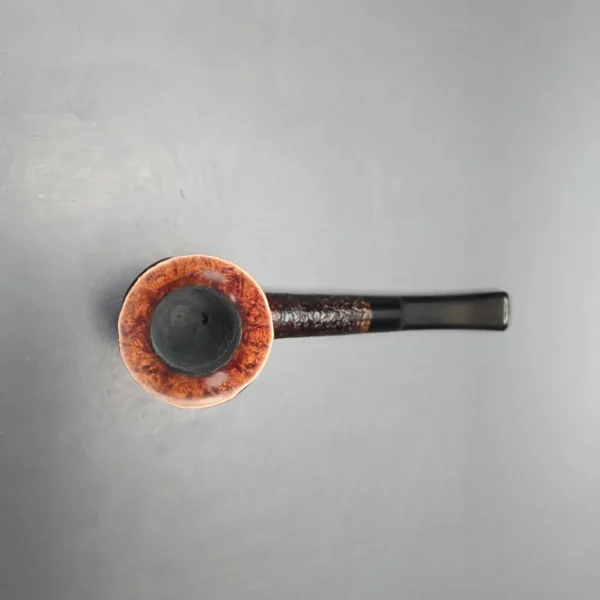 GBD Pre-1980s Collector Fantasy 9589 Partially Sandblasted Dublin Estate Briar Pipe, English Estates - Image 9