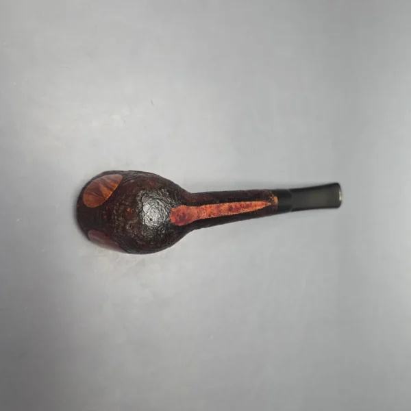 GBD Pre-1980s Collector Fantasy 9589 Partially Sandblasted Dublin Estate Briar Pipe, English Estates - Image 10