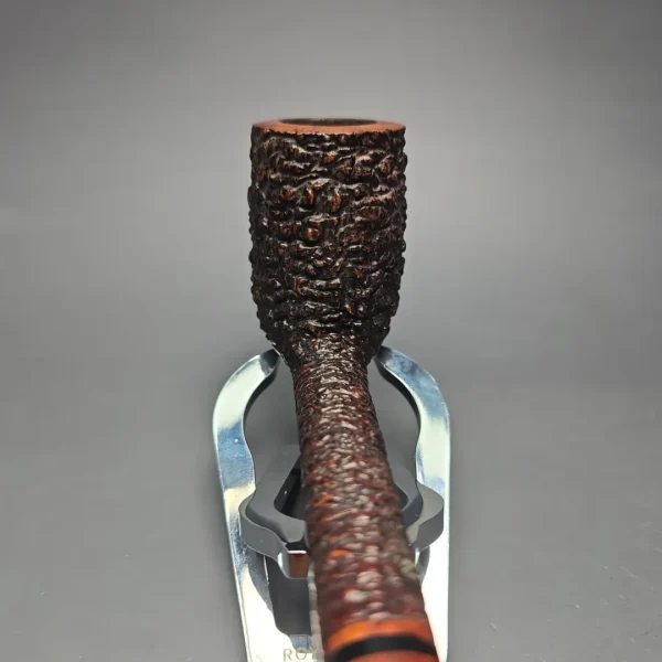 Paolo Becker (c.1980s-1990s) Partially Rusticated Canadian Estate Briar Pipe, Italian Estates - Image 12