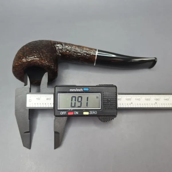 Rossi Sera 8316 Rusticated Pot Briar Pipe, New, 6mm - Image 13