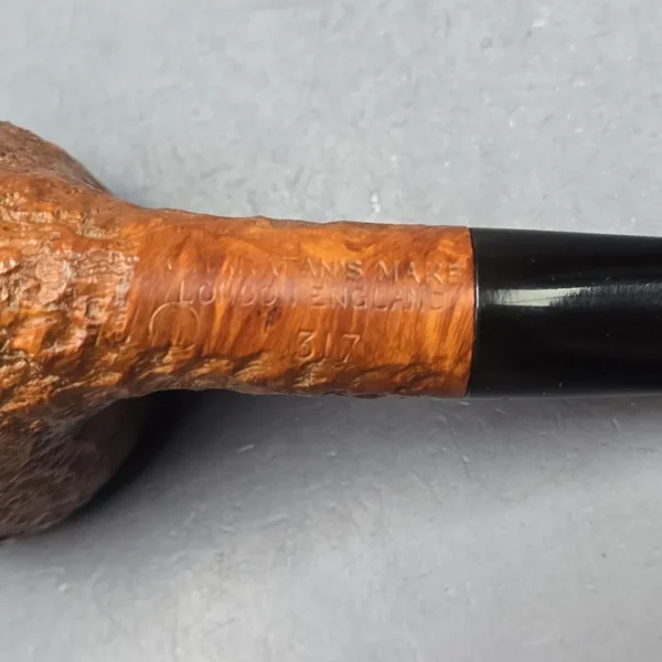 Charatan's Make 317 (Reuben Era; c.1955-60) Sandblasted Acorn (Estate) - Image 11