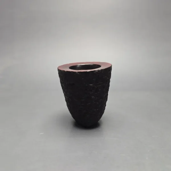 James Upshall Bark Group 6 Partially Rusticated Dublin Estate Briar Pipe, Unsmoked - Image 4