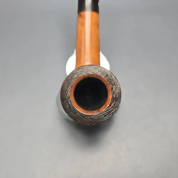 Peterson Clontarf XL22 Partially Rusticated Dublin Estate Briar Pipe - Image 9