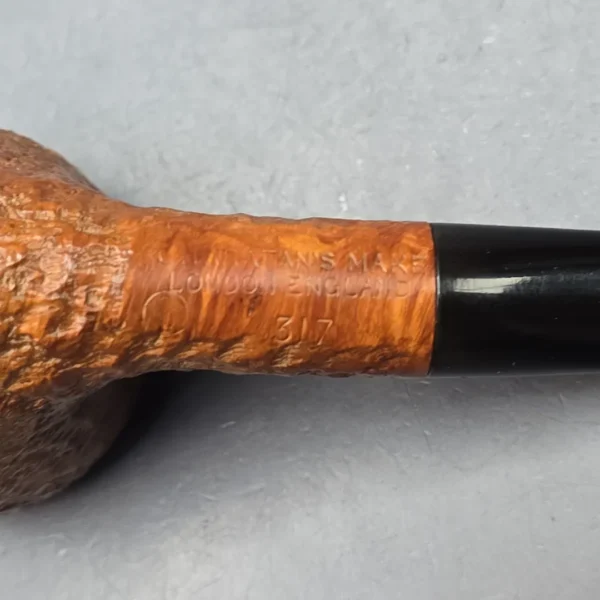 Charatan's Make 317 (Reuben Era; c.1955-60) Sandblasted Acorn (Estate) - Image 12