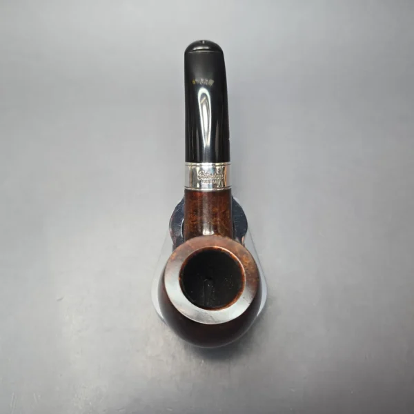 Peterson 160th Anniversary Pat. B Dark Smooth Bent Billiard Briar Pipe, New - Image 9