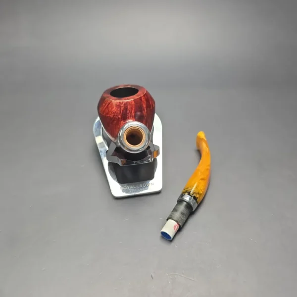 Molina Ambra 103 Smooth Rhodesian Briar Pipe, New, 9mm - Image 14