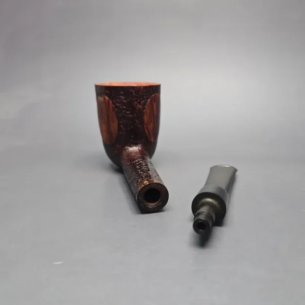 GBD Pre-1980s Collector Fantasy 9589 Partially Sandblasted Dublin Estate Briar Pipe, English Estates - Image 14