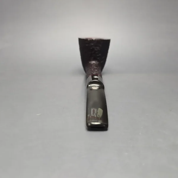 James Upshall Bark Group 6 Partially Rusticated Dublin Estate Briar Pipe, Unsmoked - Image 9