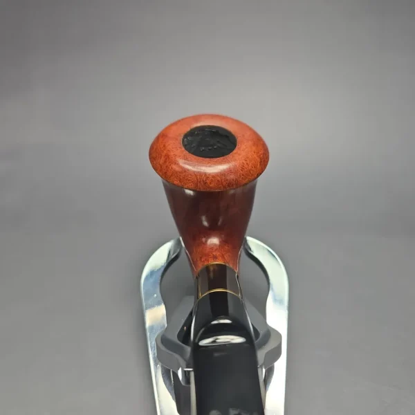 Stanwell (c.1980s-90s) Brazilia Smooth Calabash w/ Horn Estate Briar Pipe, Danish Estates - Image 6