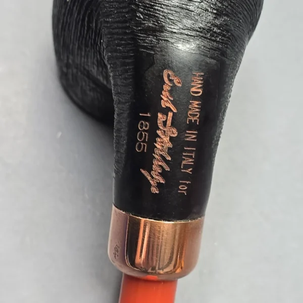 4th Generation (by Ascorti) 1855 Forza Primitivo Rusticated Brandy w/ Copper Estate Briar Pipe, Unsmoked - Image 10