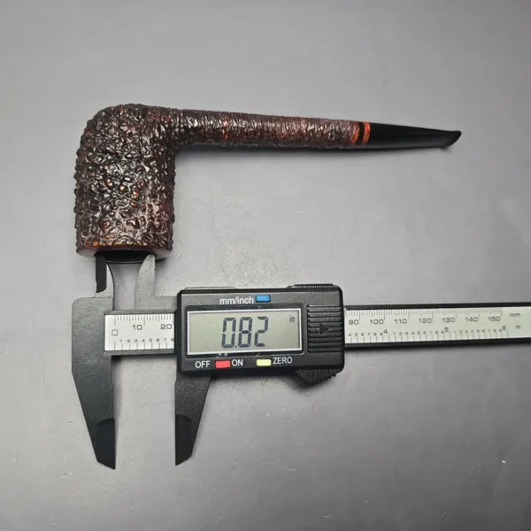 Paolo Becker (c.1980s-1990s) Partially Rusticated Canadian Estate Briar Pipe, Italian Estates - Image 3