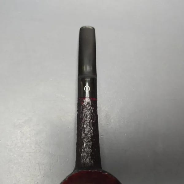 James Upshall Bark Group 6 Partially Rusticated Dublin Estate Briar Pipe, Unsmoked - Image 8