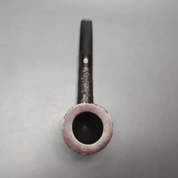 James Upshall Bark Group 6 Partially Rusticated Dublin Estate Briar Pipe, Unsmoked - Image 7