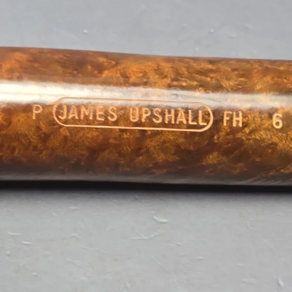 James Upshall P Grade Group 6 Smooth Canadian Estate Briar Pipe, Unsmoked - Image 11
