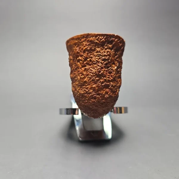 Ardor Urano Ninfea Rusticated Calabash w/ Silver Spigot Estate Briar Pipe, Italian Estates - Image 4