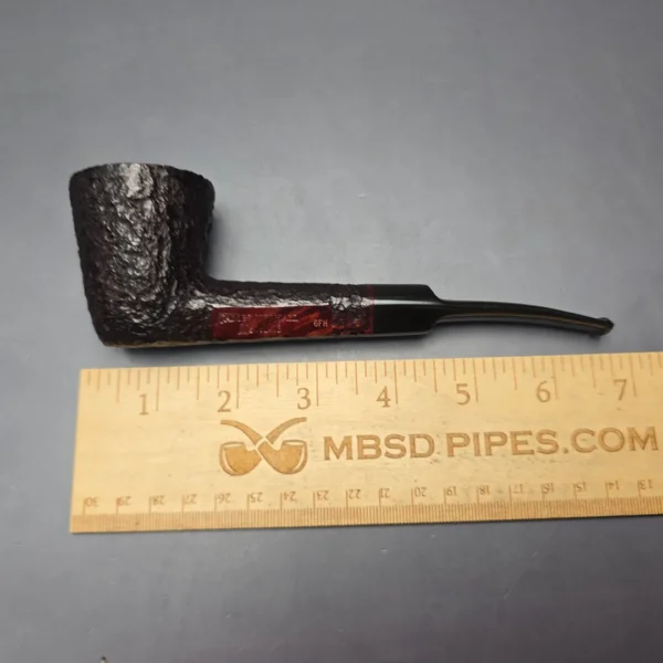 James Upshall Bark Group 6 Partially Rusticated Dublin Estate Briar Pipe, Unsmoked - Image 13